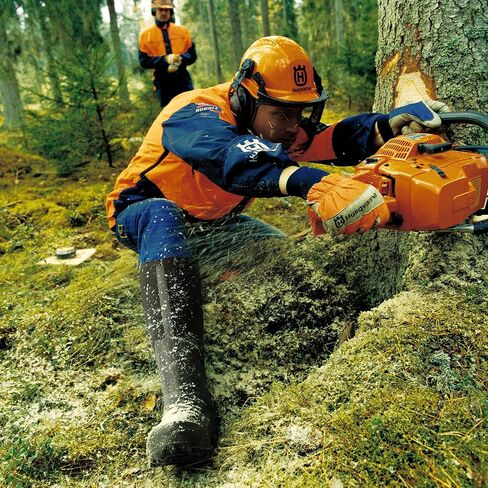 أحذية المطر DRYCODE للرجال مع ساق فولاذية، أحذية عمل مطاطية معزولة مقاومة للماء، أحذية طين متينة من النيوبرين 5 مم للصيد وصيد الأسماك، مقاس 5-14 in Kuwait