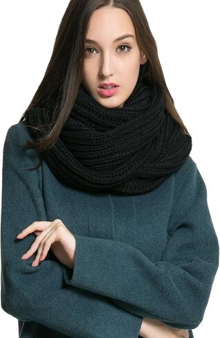 NEOSAN النساء الرجال الشتاء سميكة كابل متماسكة التفاف مكتنزة وشاح دافئ in Kuwait