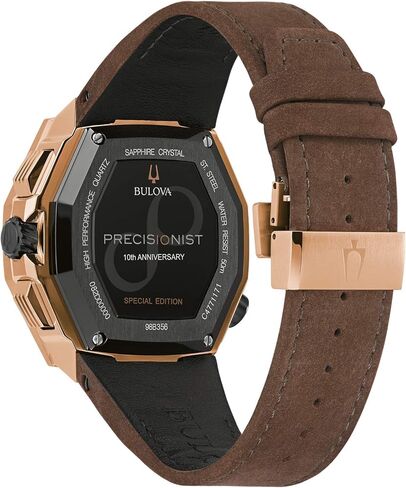 ساعة بولوفا للرجال من سلسلة X عالية الدقة كوارتز كرونوغراف، كريستال الياقوت، عملية مستمرة مستعملة in Kuwait