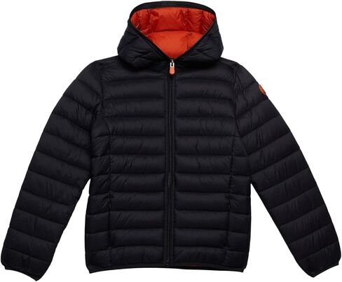 سترة دوني ذات القلنسوة للأولاد من Save the Duck (الأطفال الصغار/الأطفال الصغار/الأطفال الكبار) in Kuwait