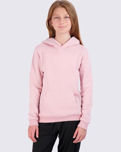 Real Essentials 3 Pack: Girls' Soft Brushed Fleece Pullover Hoodie Sweatshirt With Kangaroo Pocket (Ages 7-16) in Kuwait