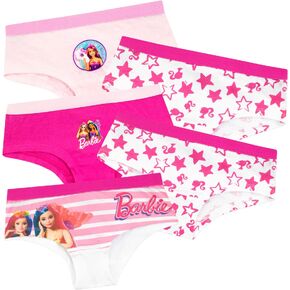 Barbie Underwear | Girls Cotton Underwear| Pack of 5 Girl Panties in Saudi Arabia