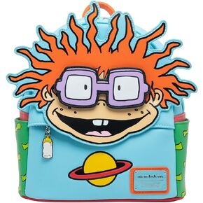 Loungefly Nickelodeon Rugrats Chuckie Cosplay Women's Backpack With Removable Glasses in Saudi Arabia