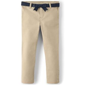 Gymboree Girls and Toddler Belted Twill Chino Pants Long in Saudi Arabia