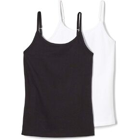 French Toast Girls' 2-Pack Basic Cami Tops