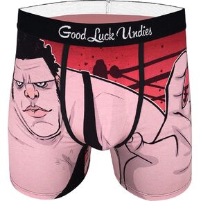 Good Luck Undies Men's Andre The Giant Boxer Brief Underwear
