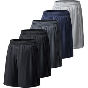 شورت رياضي للرجال من CE' CERDR مع جيوب وحزام خصر مطاطي، ملابس رياضية سريعة الجفاف in Kuwait