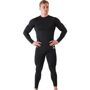 Nautica Mens Thermal Underwear Set - Warm Mens Thermal Shirt & Long Johns - Cold Weather Undershirt - Insulated Winter Layer in Saudi Arabia