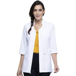 Cherokee Infinity Women Scrubs Top Zip Front Tunic CK952A