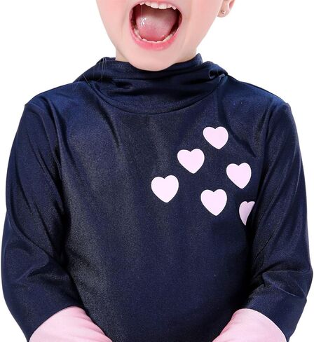 OwlFay Mu Swimsuits For Girls Kids Islamic Burkini Full Cover Hijab Top Pants Swim Costume Bathing Suit in Saudi Arabia