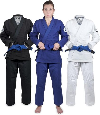 مؤسسة Gold BJJ النسائية Gi - Jiu Jitsu Gi للنساء - مسابقة IBJJF القانونية للسيدات BJJ Gi in Kuwait