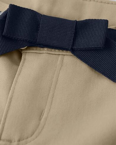 Gymboree Girls and Toddler Belted Twill Chino Pants Long in Saudi Arabia