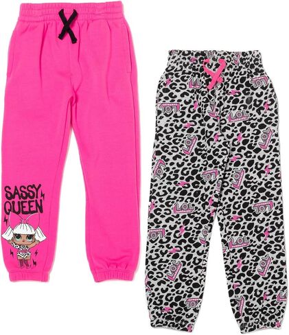 L.O.L. Surprise! Bon Bon Diva Girls Fleece 2 Pack Pants Little Kid to Big Kid in Kuwait
