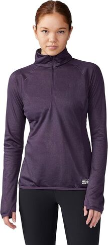 Mountain Hardwear Women's Airmesh 1/2 Zip Jacket for Hiking, Backpacking, and Rock Climbing | Quick-Drying and Lightweight in Saudi Arabia