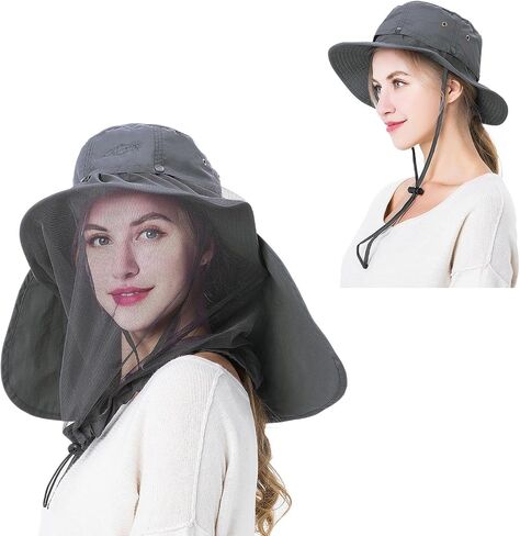 Palmyth Head Net Hat, Sun Hat Safari Hat in Kuwait