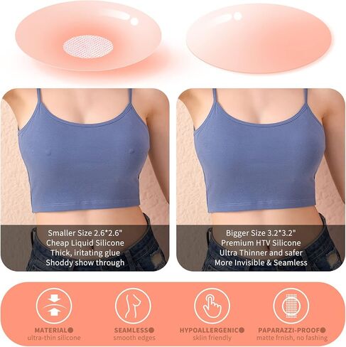 شريط رفع الثدي من EOOGER، شريط الثدي لكأس A-E للثدي الكبير، شريط جسم غير مرئي مقاوم للعرق لرفع الثدي in Kuwait