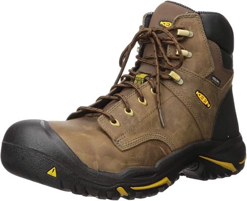 أحذية عمل KEEN Utility للرجال Mt Vernon مقاس 6 بوصات مقاومة للماء عند أصابع القدم in Saudi Arabia