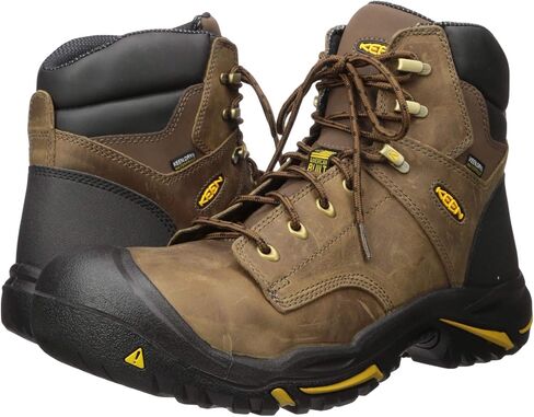 أحذية عمل KEEN Utility للرجال Mt Vernon مقاس 6 بوصات مقاومة للماء عند أصابع القدم in Saudi Arabia