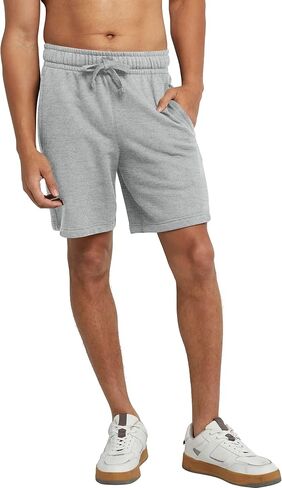 Hanes Men's Originals Sweat, Heavyweight Fleece Shorts with Pockets, 8" in Saudi Arabia