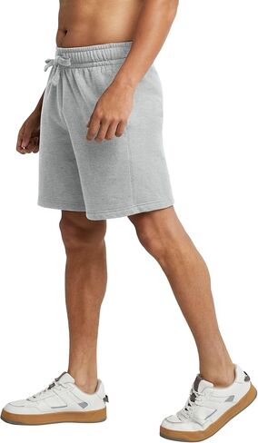 Hanes Men's Originals Sweat, Heavyweight Fleece Shorts with Pockets, 8" in Saudi Arabia