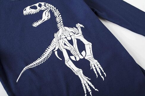 Family Feeling Striped Boys Girls 2 Piece Christmas Pajamas Set 100% Cotton Pjs in Kuwait