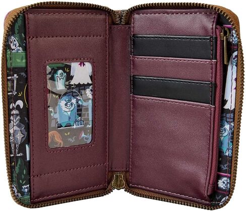 Loungefly Disney Haunted Mansion Stretching Room Portraits Zip-Around Wallet in Saudi Arabia