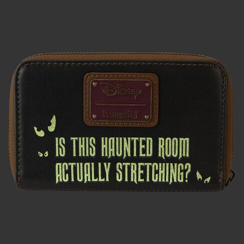 Loungefly Disney Haunted Mansion Stretching Room Portraits Zip-Around Wallet in Saudi Arabia