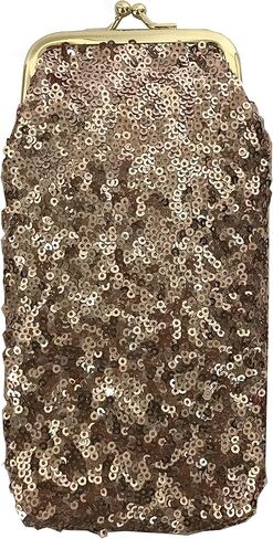 sioglam Kiss Lock Soft Eyeglass Case Sunglasses Holder Eyeglasses Purse Glasses Case For Women Girls Gifts in Kuwait