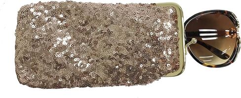 sioglam Kiss Lock Soft Eyeglass Case Sunglasses Holder Eyeglasses Purse Glasses Case For Women Girls Gifts in Kuwait