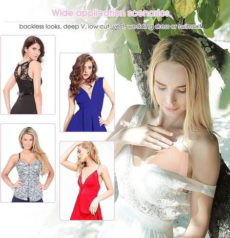 Invisible Lift Up Bra with Breast Lift Tape for Large Breasts 5 Pairs Breast Tape Lifting Large Breast or All Cup Breathable Arbitrarily Cuttable Stick on Bra Push Up Sticky Bra for Large Breasts in Kuwait