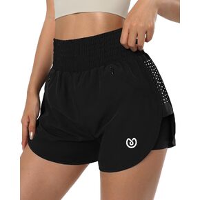 MSDC Athletic Shorts for Women Quick Dry, High Waisted Womens Running Shorts Lightweight Workout Gym Shorts Women with Pocket in Saudi Arabia