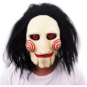 قناع تنكري من فيلم الرعب التنكري من اللاتكس المخيف، قناع دمية مرعب لكامل الرأس للبالغين in Kuwait