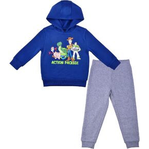 Disney Toy Story Hoodie and Jogger Pant Set, Comfy Active Wear for Kids, Navy and Gray in Saudi Arabia