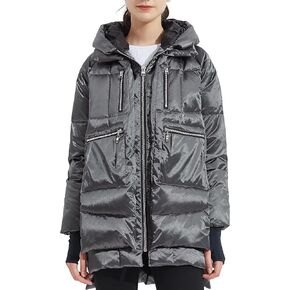 Orolay Women's Thickened Hooded Down Jacket