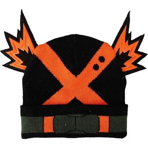 بيو وورلد قبعة صغيرة باساور عريضة مستوحاة من باكوجو من ماي هيرو اكاديميا، متعددة الالوان، مقاس واحد, متعدد الألوان in Kuwait