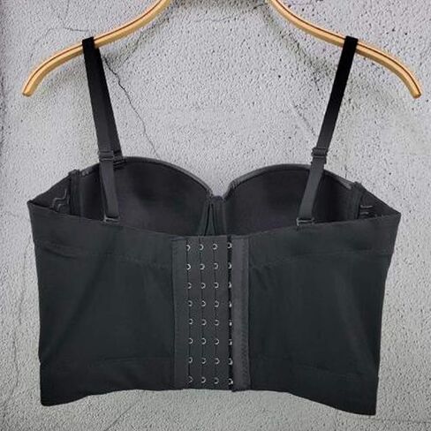 Women's Handmade Rhinestone Diamond Push up Bustier Crop Top Punk Corset Bra Vest in Kuwait