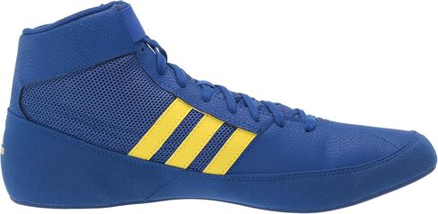 adidas Men's HVC Wrestling Shoe, Royal Blue/Yellow/Black, 8.5 in Kuwait