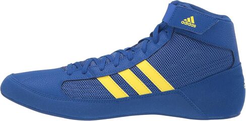 adidas Men's HVC Wrestling Shoe, Royal Blue/Yellow/Black, 8.5 in Kuwait