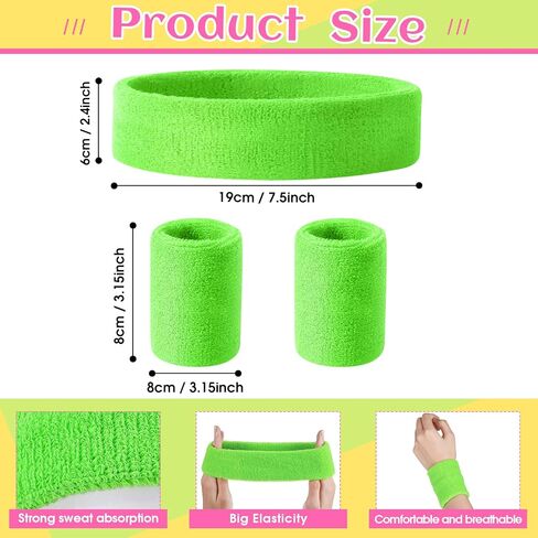 24 Pcs 80s Costume Accessories Set for Women Colorful Tutu Skirt Sweatband Headband Wristbands 3 Layered Tutu Dance Skirt in Saudi Arabia