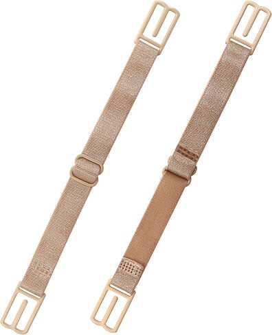 LeonHien Women's Bra Strap Clips Holder Non-slip Adjustable Elastic in Kuwait