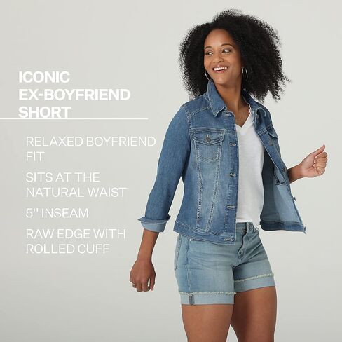 سراويل قصيرة من قماش الدنيم للصديق السابق 5 بوصات من Lee Indigo in Kuwait