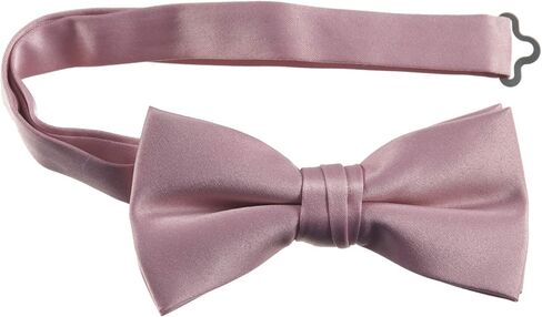 Tuxgear Adjustable Satin Bow Tie for Men Youth Boys Toddlers in Assorted Colors in Kuwait