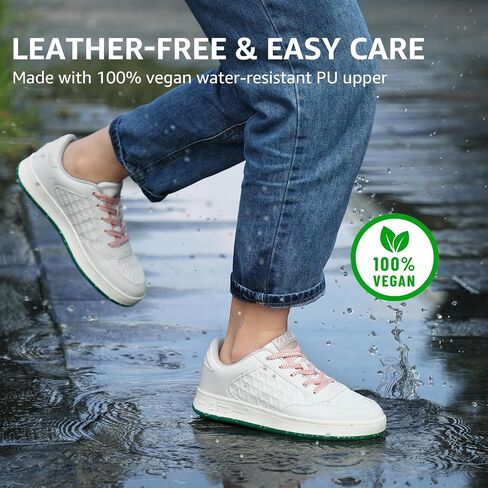 STQ Womens Fashion Sneakers Lace Up Tennis Shoes Comfortable Skate Shoes Walking Sneakers in Saudi Arabia
