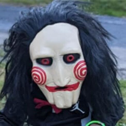 قناع تنكري من فيلم الرعب التنكري من اللاتكس المخيف، قناع دمية مرعب لكامل الرأس للبالغين in Kuwait