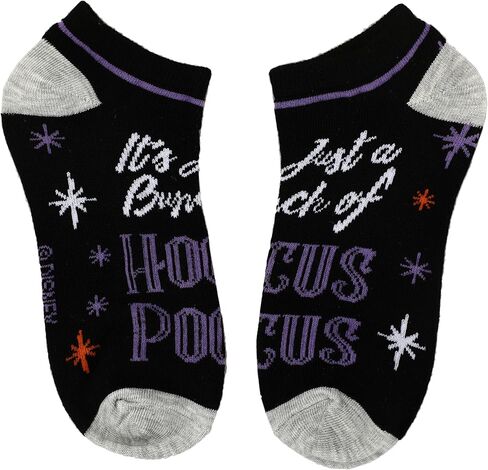 Bioworld Hocus Pocus Characters & Icons Women's 5-Pack Ankle Socks in Saudi Arabia