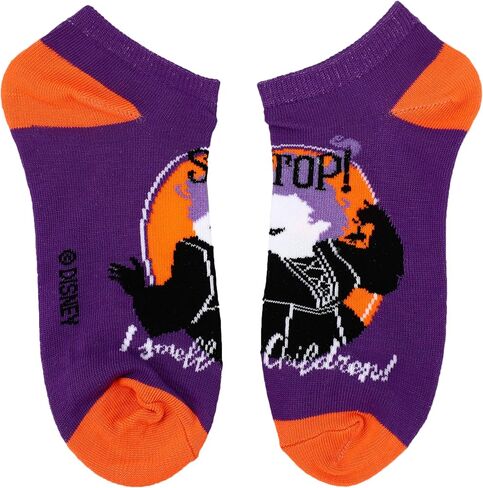 Bioworld Hocus Pocus Characters & Icons Women's 5-Pack Ankle Socks in Saudi Arabia