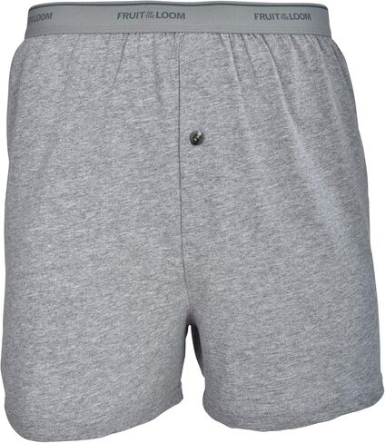 Fruit of the Loom Solid Knit Boxers 3-Pack (Colors and patterns may vary) in Kuwait