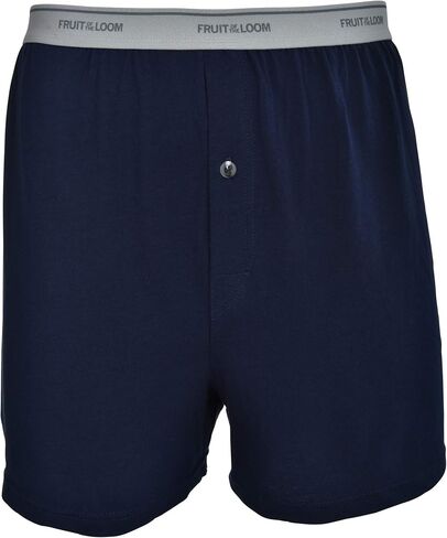 Fruit of the Loom Solid Knit Boxers 3-Pack (Colors and patterns may vary) in Kuwait
