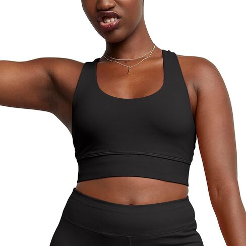 Hanes Originals Women's Longline Sports Bra in Kuwait
