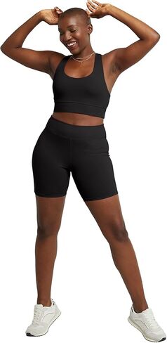 Hanes Originals Women's Longline Sports Bra in Kuwait